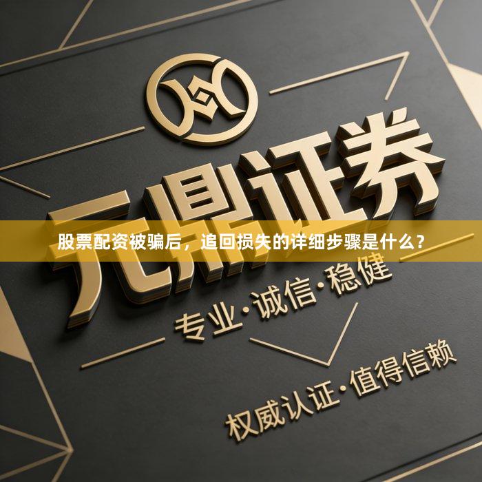 股票配资被骗后，追回损失的详细步骤是什么？