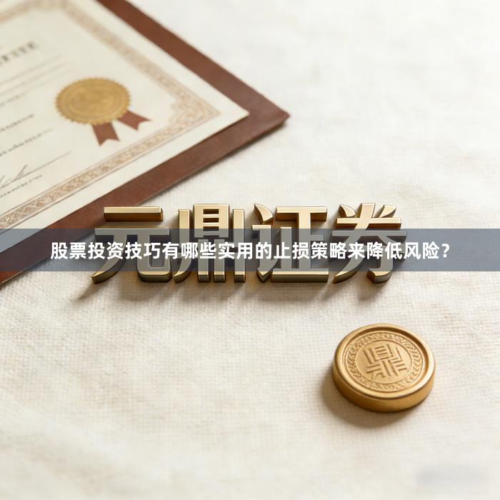 股票投资技巧有哪些实用的止损策略来降低风险?